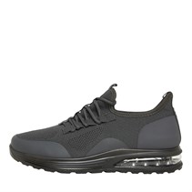 Brave Soul Mens Altair Trainers Grey/Black