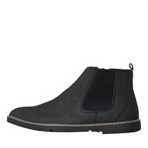 Brave Soul Mens Garret Chelsea Boots Black