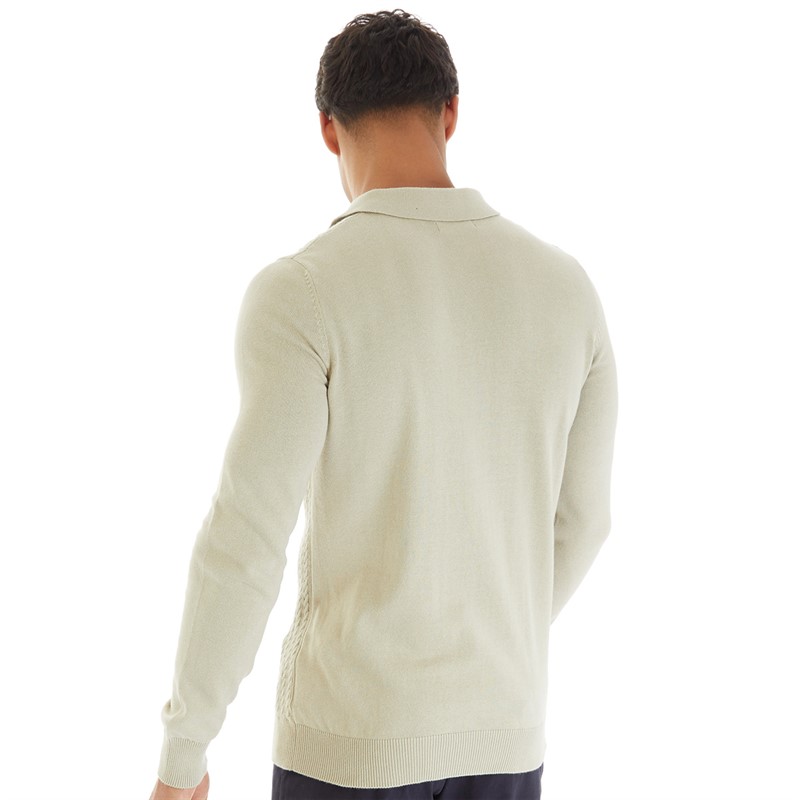 Brave Soul Mens Dillinger Jumper Barley