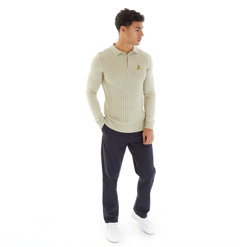 Brave Soul Mens Dillinger Jumper Barley