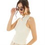 Brave Soul Womens Chase Top Cream