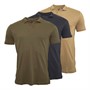 Brave Soul Mens Republic Three Pack Polos Navy/Stone/Khaki