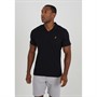 Brave Soul Poloshirt Sonoma Waffel Schwarz Waffle