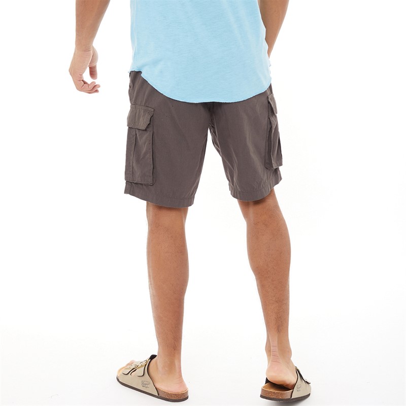 Brave Soul Short cargo Homme - Gris île