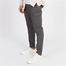 Brave Soul Mens Taslan Zip Pants Charcoal