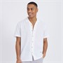 Brave Soul Mens Eubank Shirt Optic White