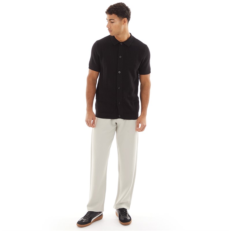 Brave Soul Mens Vinci Shirt Black