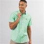 Brave Soul Mens Blythman Shirt Mint