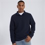 Brave Soul Mens Lowen Sweatshirt Navy