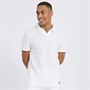 Brave Soul Mens Emery Polo Optic White