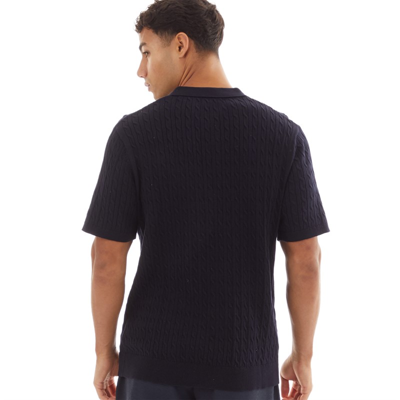 Brave Soul Mens Mysterio Polo Midnight Navy
