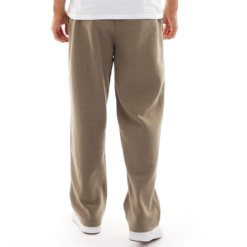 Brave Soul Mens Oversized Fit Cronus Joggers Taupe