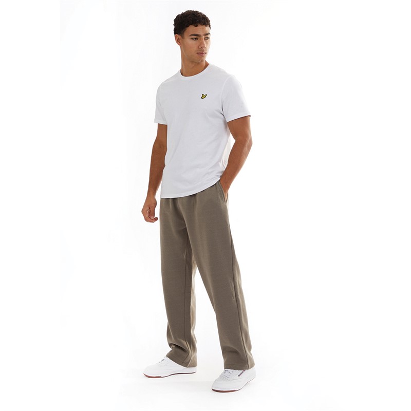 Brave Soul Mens Oversized Fit Cronus Joggers Taupe