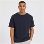 Brave Soul Mens Relaxed Fit Testamen T-Shirt Navy