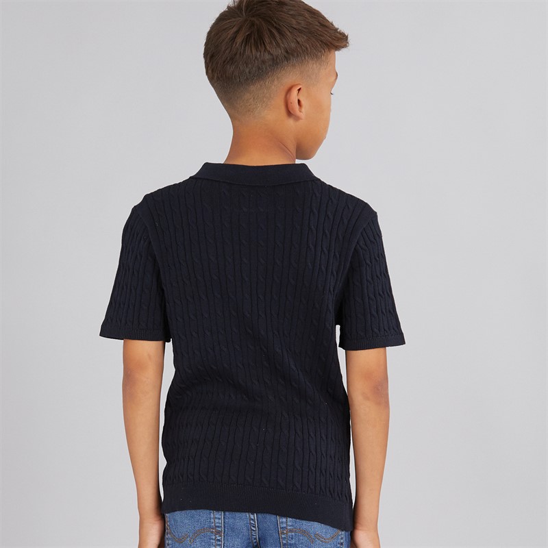 Brave Soul Boys Polo Midnight Navy