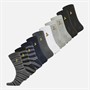Brave Soul Mens Stu Ten Pack Socks Multi