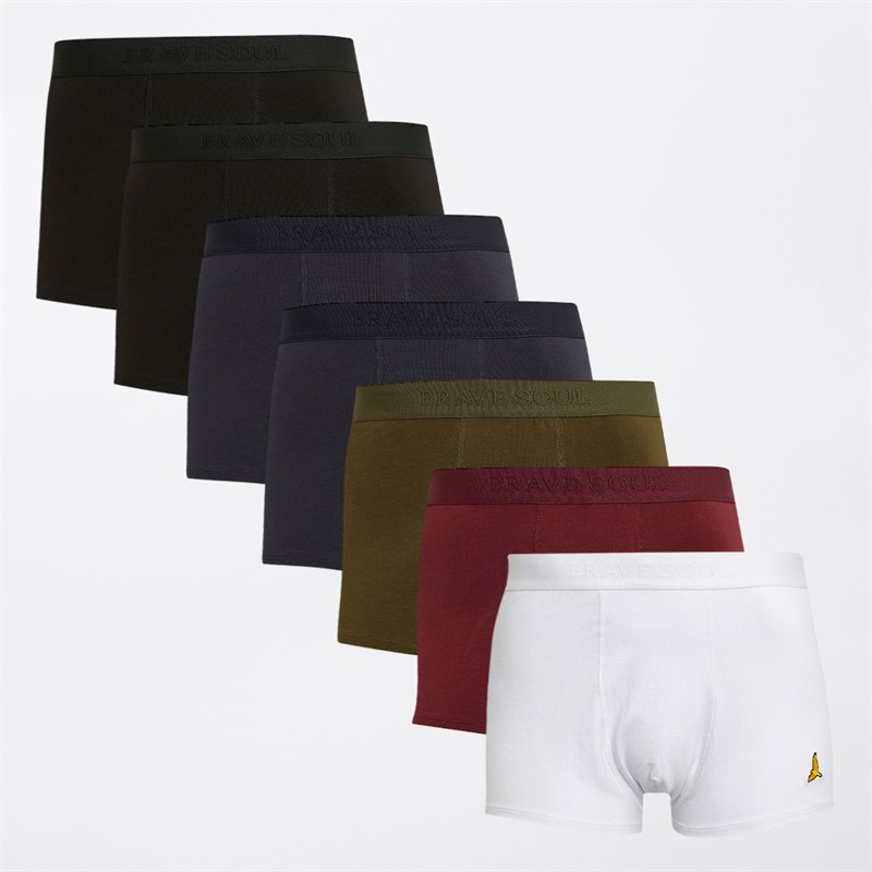 Mens Arnold Seven Pack Boxers Multi - Size S