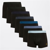 Brave Soul Mens Archie Seven Pack Boxers Black