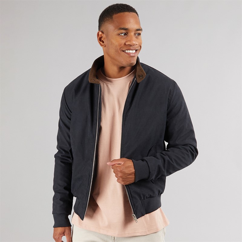 Mens Derwent Bomber Jacket Dark Navy - Size XXL