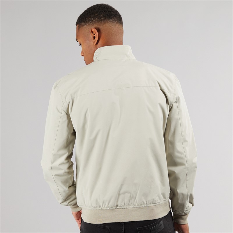 Brave Soul Mens Falcon Harrington Jacket Stone