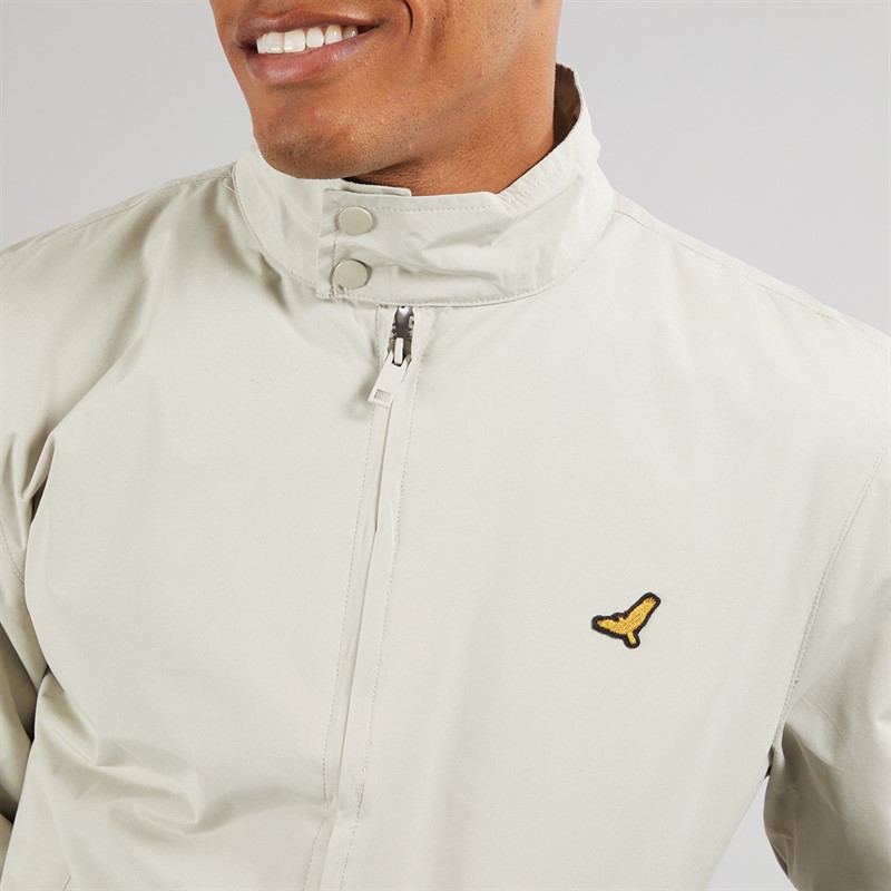 Brave Soul Mens Falcon Harrington Jacket Stone