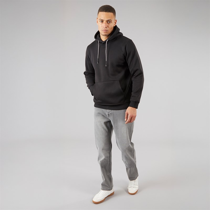 Brave Soul Mens Gaudi Three Pack Hoodies Navy/Jet Black/Charcoal Marl