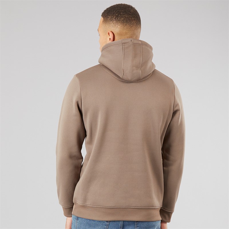 Brave Soul Mens Gaudi Three Pack Hoodies Light Brown/Forest Green/Burgundy