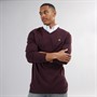 Brave Soul Mens Alvardo V-Neck Jumper Burgundy