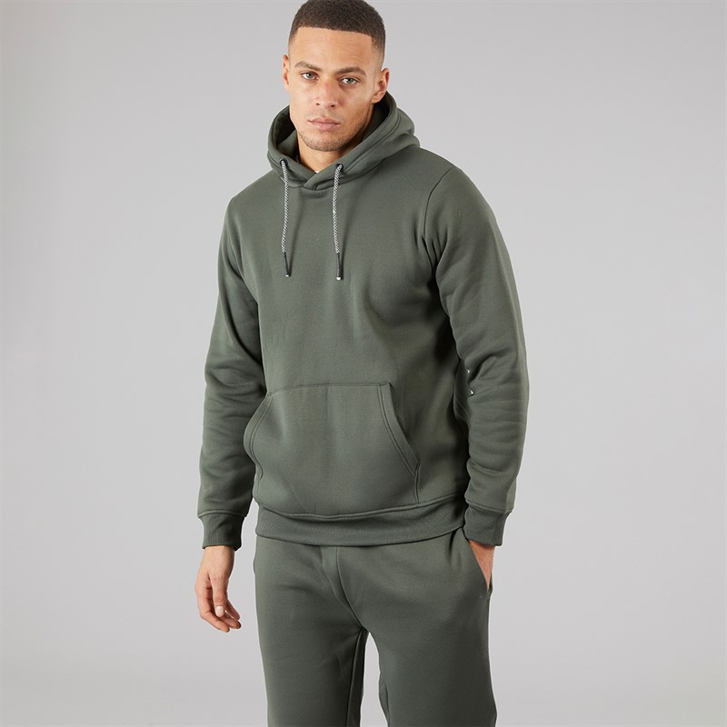 Brave Soul Mens Hadid Tracksuit Forest Green