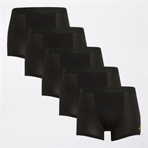 Brave Soul Boys Five Pack Boxers Black