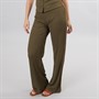 Brave Soul Womens Marian Jersey Trousers Brown