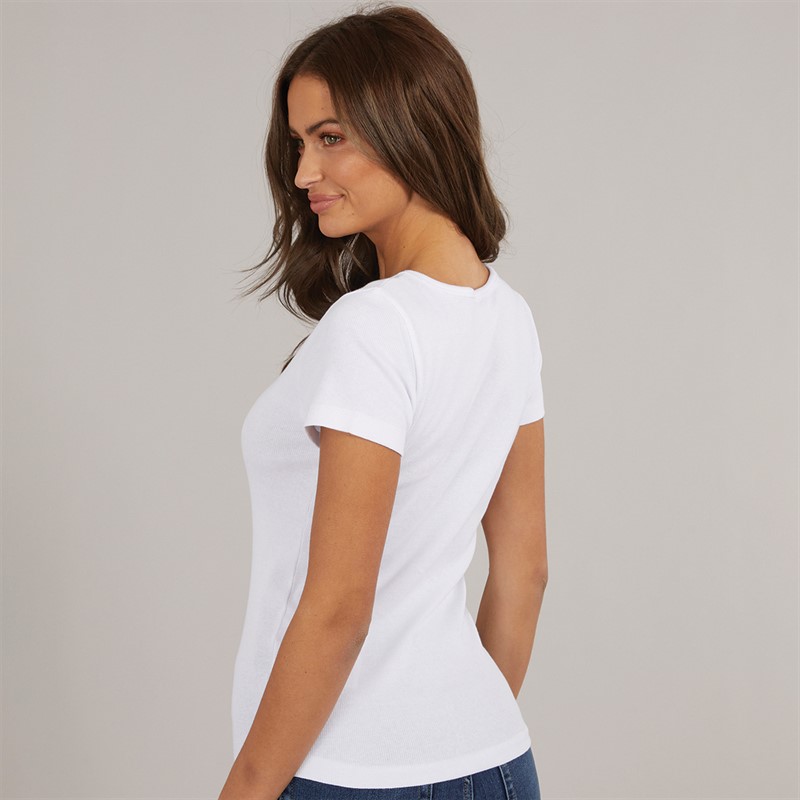 Brave Soul Womens Donnie Top White