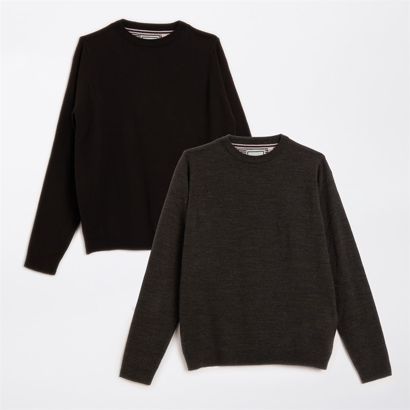 Brave Soul Junge Zweierpack Pullover Multi