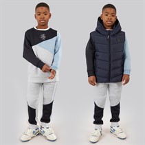 Brave Soul Jongens Trainingspak En Gilet Set Multi