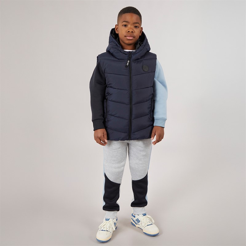 Brave Soul Junge Trainingsanzug und Weste Set Multi