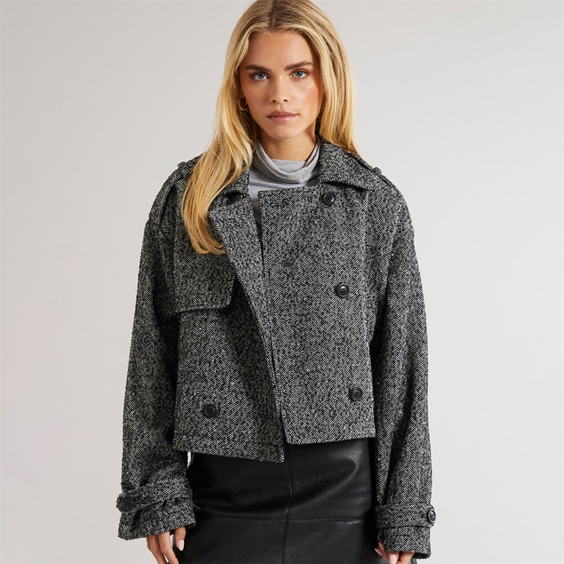 Brave Soul Womens Tina Jacket Black