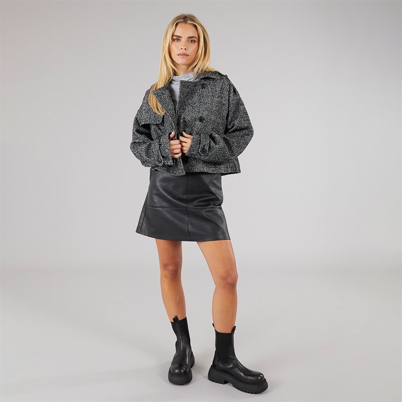 Brave Soul Womens Tina Jacket Black