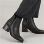 Brave Soul Womens Brae Soul Gail 2 Chunky Heel Ankle Boots Black
