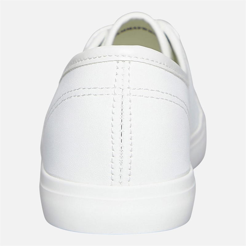 Brave Soul Womens Gemma PU Trainers White