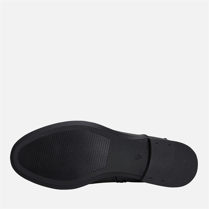 Brave Soul Womens Anna Knee High Boots Black