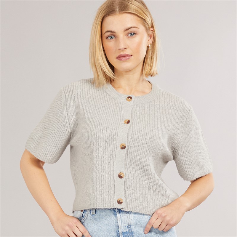 Womens Spring Cardigan Dove Grey - Size XL