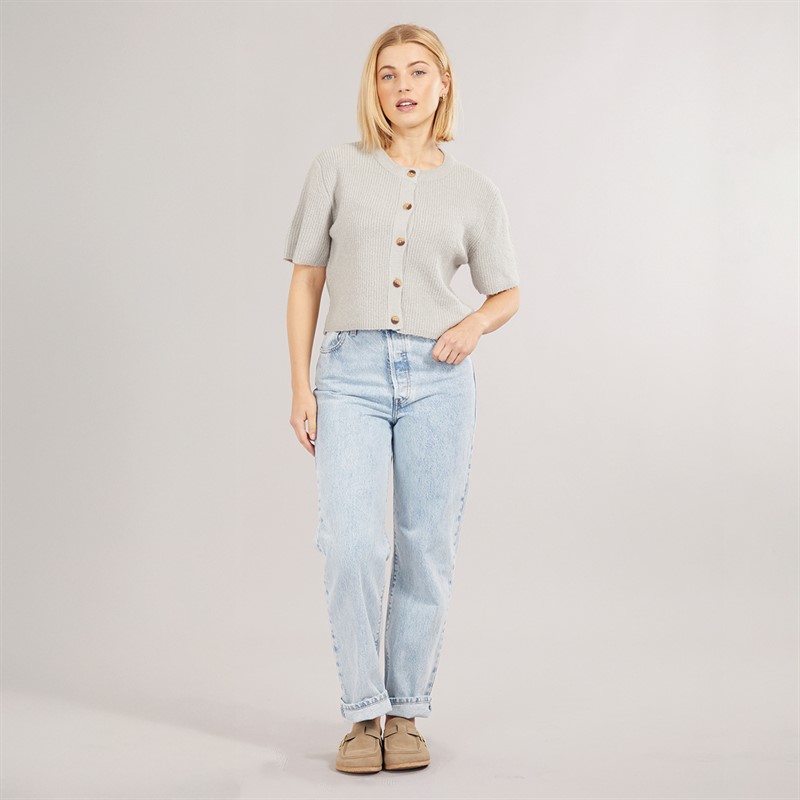 Brave Soul Womens Spring Cardigan Dove Grey