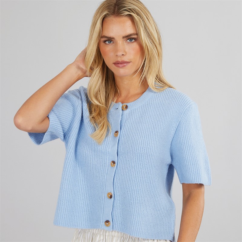 Womens Spring Cardigan Pale Blue - Size M