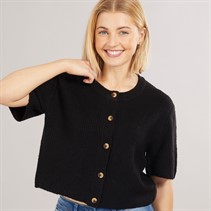 Brave Soul Womens Spring Cardigan Black