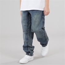 Brave Soul Boys Loose Fit Jeans Mid Blue