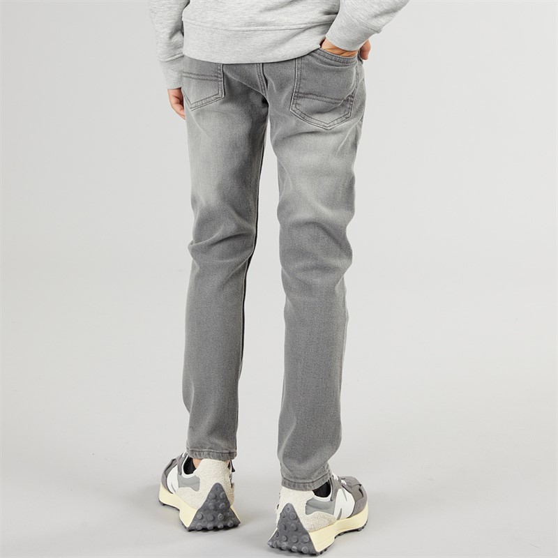 Brave Soul Junge Schmale Passform Jeans Grau