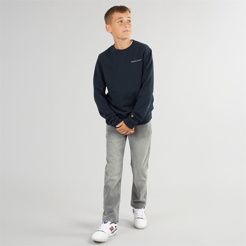 Brave Soul Junge Normale Passform Jeans Grau