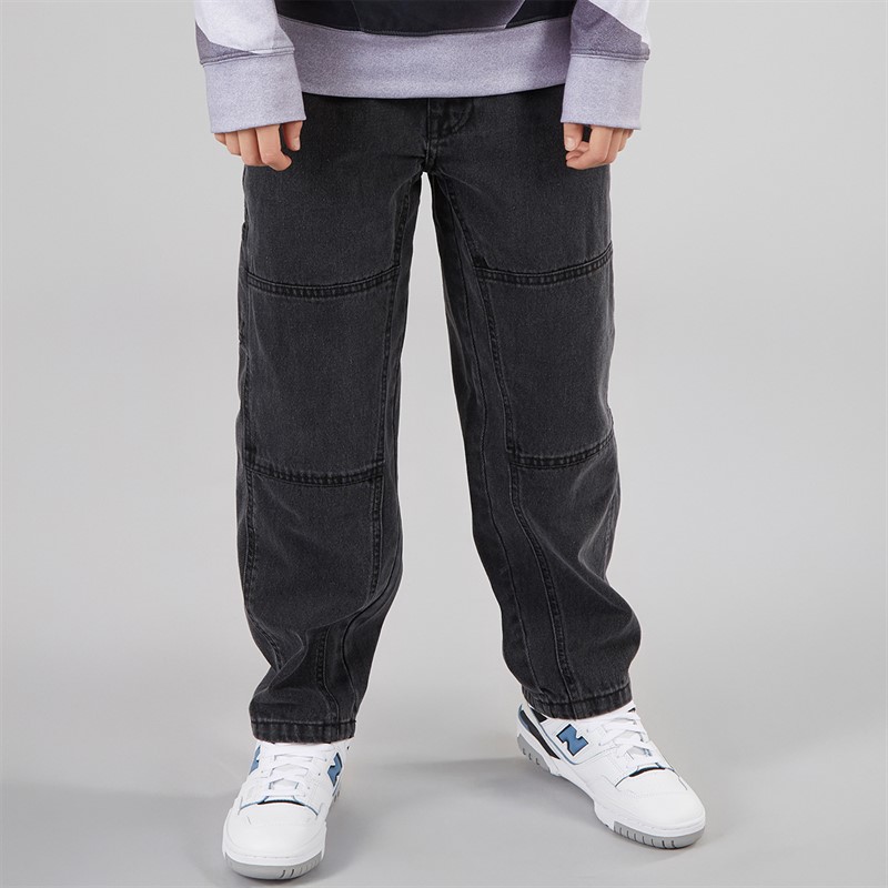 Brave Soul Boys Loose Fit Jeans Charcoal
