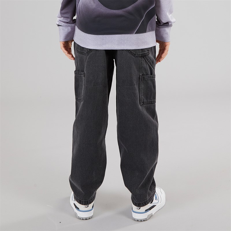 Brave Soul Boys Loose Fit Jeans Charcoal