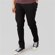 Brave Soul Mens Slim Fit Denim Jeans Blackwash